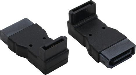 Produktbild InLine SATA Adapter Stecker/Buchse gewinkelt unten