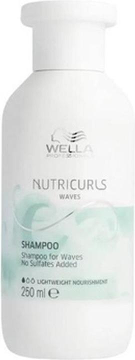 Produktbild Wella Nutricurls Waves Shampoo 250ml (250 ml, Flüssiges Shampoo)