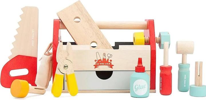 Actual product image Le Toy Van Toolbox with tools