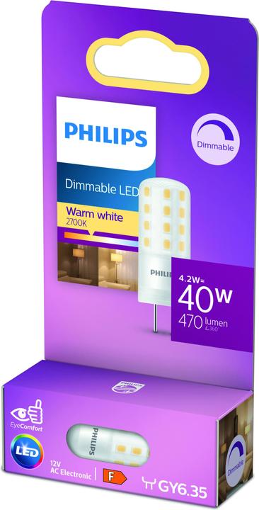 Image du produit Philips Brûleur (GY6.35, 4.20 W, 470 lm, 1 x, F)
