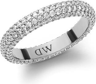 Actual product image Daniel Wellington - Sparkling Steel Ring with PavÃ© Crystals DW0040065 - Circuit: 70 mm (70)