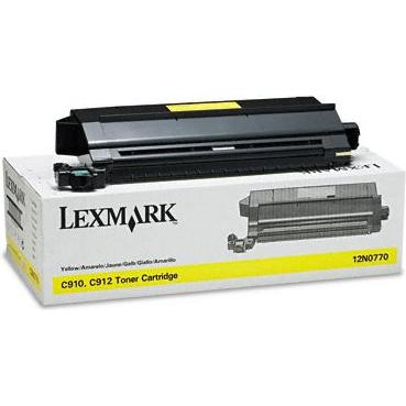 Thumbnail - Lexmark, Toner, Gelb - Original - Tonerpatrone - für C910 (Y)