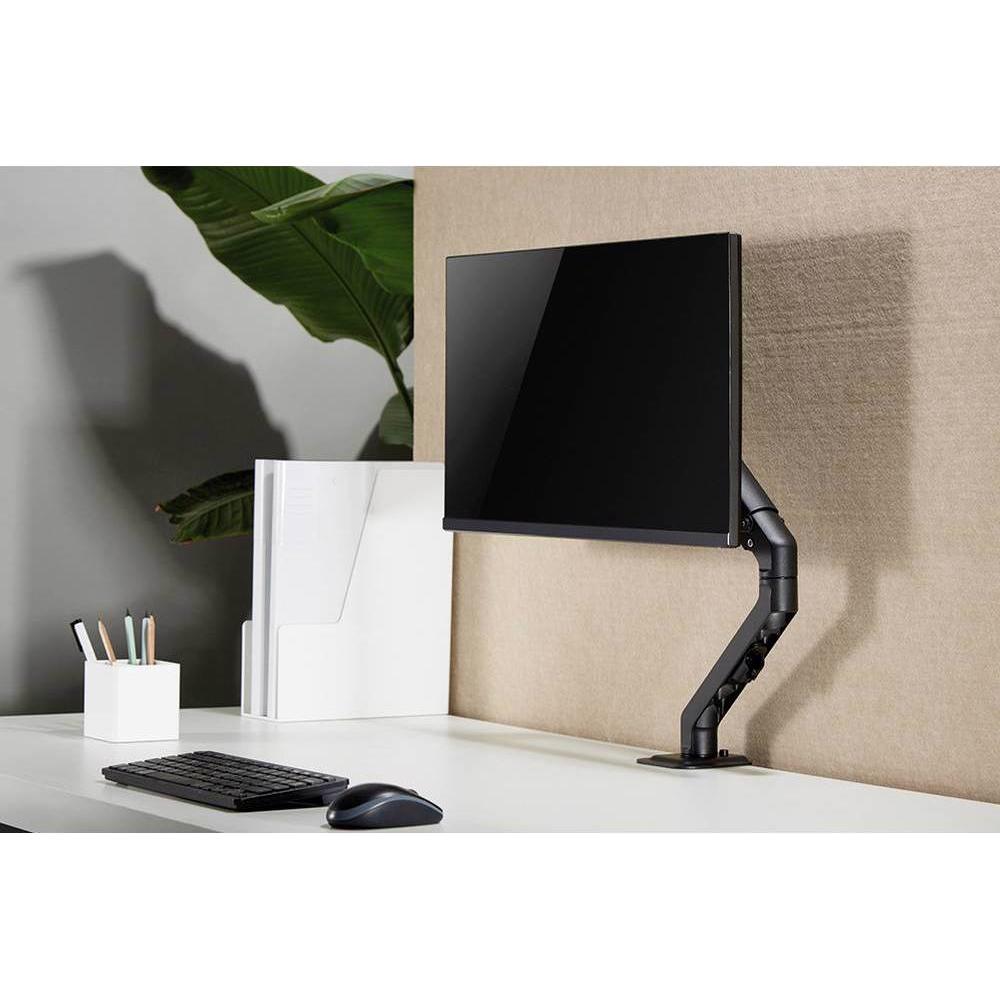Thumbnail - Neomounts Full Motion Tischhalterung (Tisch, 27.01"), Monitor Halterung, Schwarz