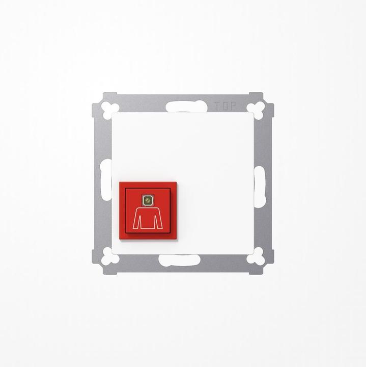 Actual product image JUNG Clinic call button aws AS / NaV ZP NRSAS0834RTWW