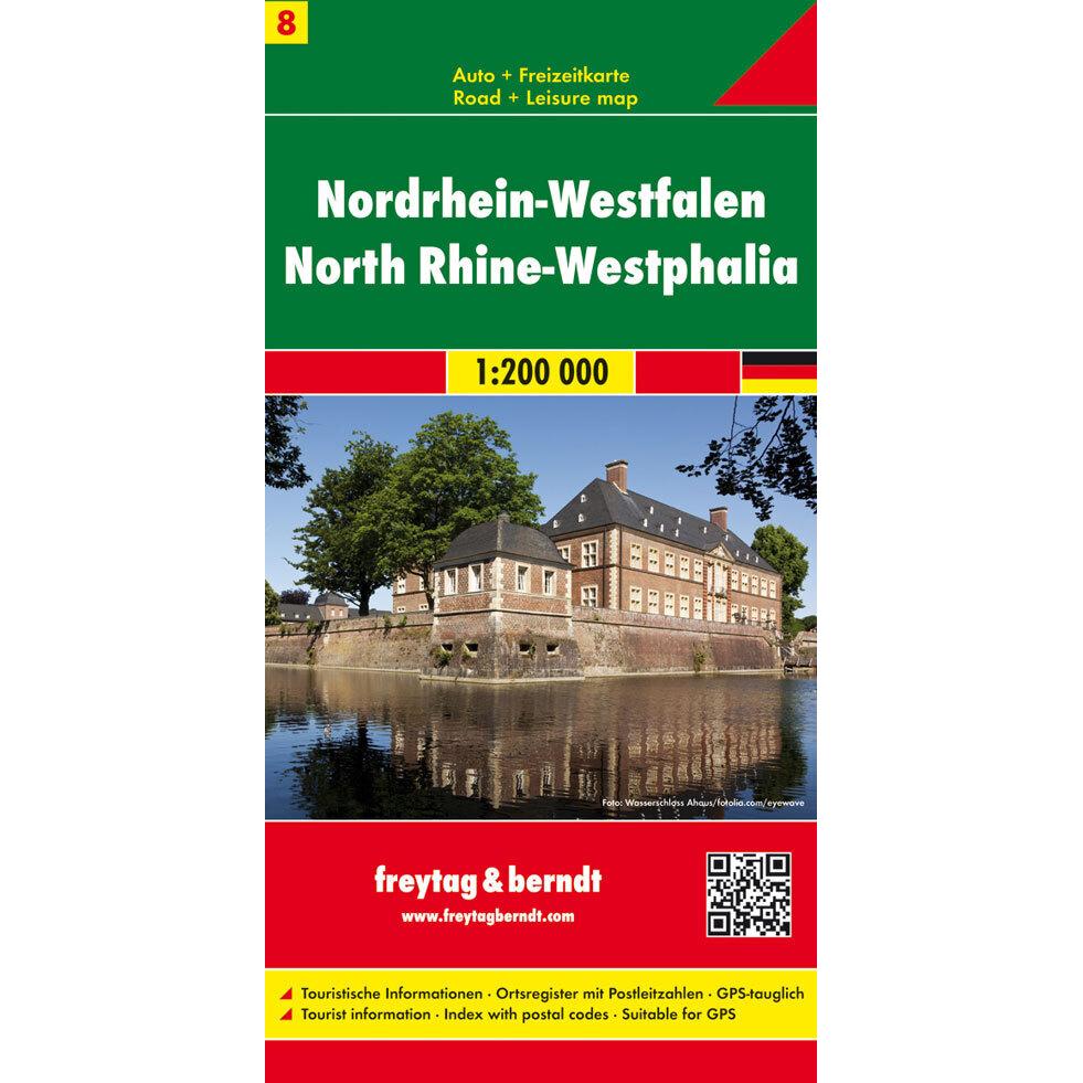 Deutschland 08. Nordrhein-Westfalen 200000, Landkarte