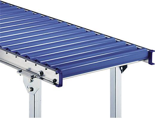 Actual product image Gura Light duty roller conveyor, steel frame with plastic rollers