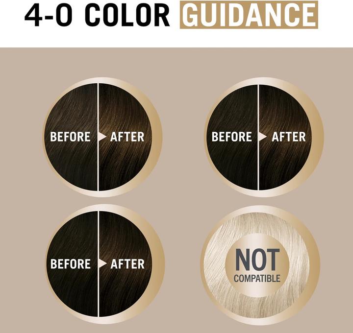 Actual product image Schwarzkopf Creme Supreme Permanent Hair Dye Color 40 Natural Brown 60 Ml (Brown)