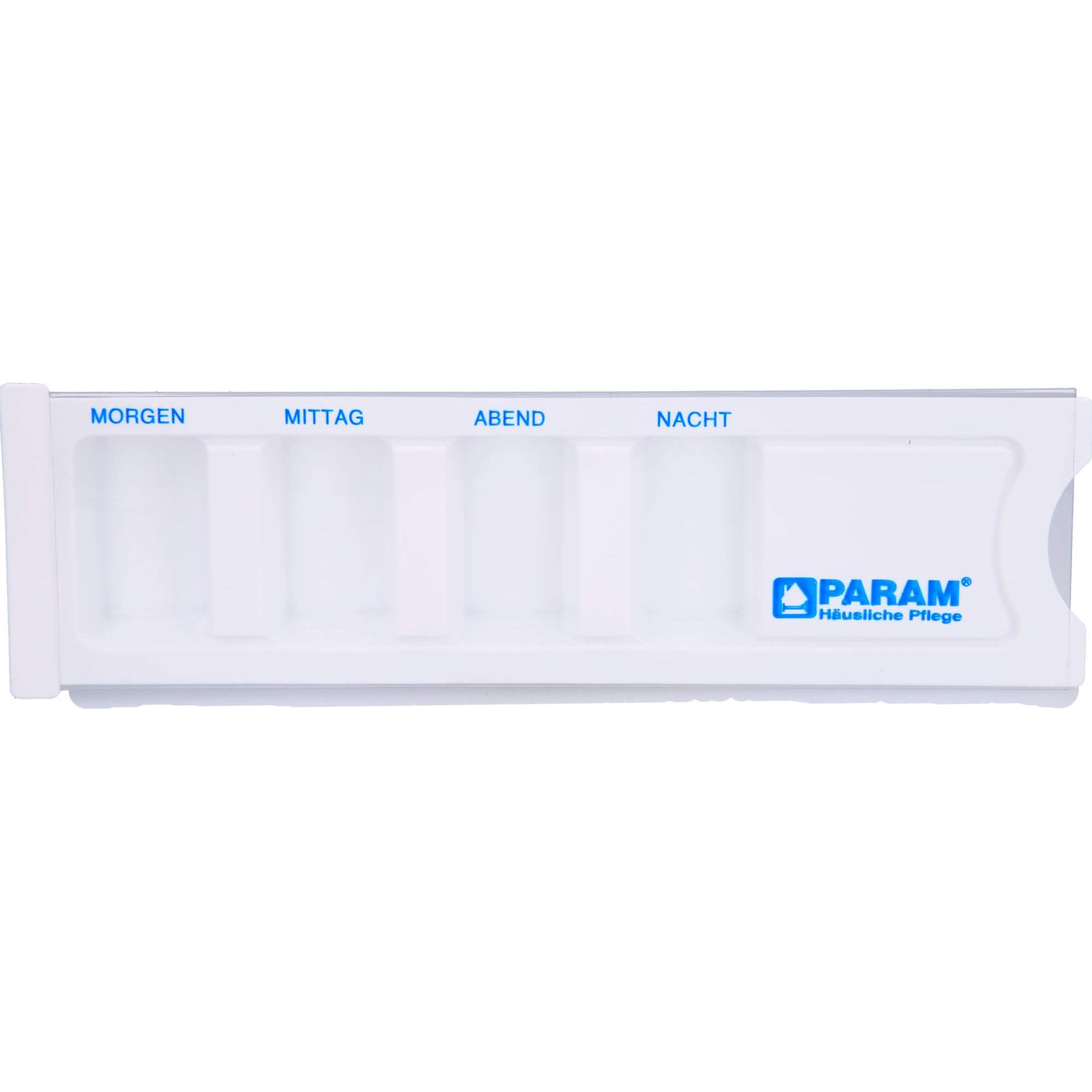 Param, Medikamentenbox, TABLETTEN DISPENSER FUER 1 TAg, 1 St