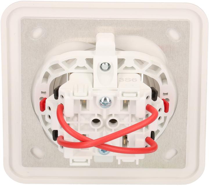 Actual product image Mica 1-gang insert changeover switch