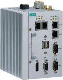 Produktbild Moxa MC-1121-E2-T - x86-Embedded-Computer mit Intel Atom Dual-Core E3826 Prozessor, 4 GB RAM, 1 VGA