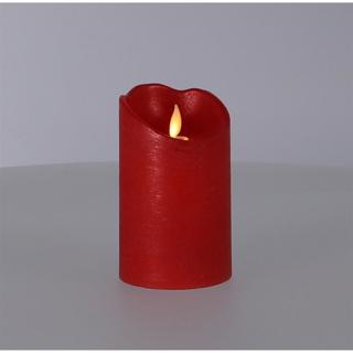 Actual product image Kaemingk Christmas LED candle dancing flame red 12 cm (1x)