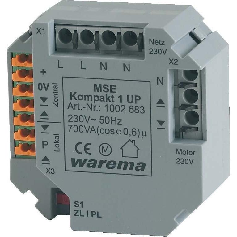 Warema, Zubehör Elektroinstallation, Sonnen MSE Kompakt 1 UP 1002683