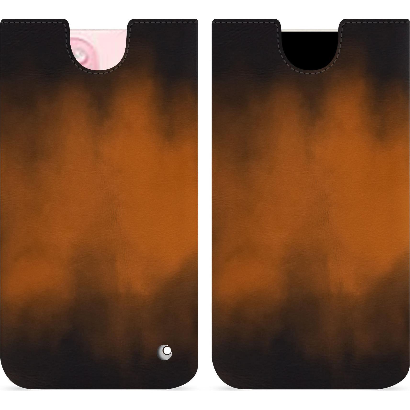 Thumbnail - Noreve Lederschutzhülle (Apple iPhone 15), Smartphone Hülle, Braun