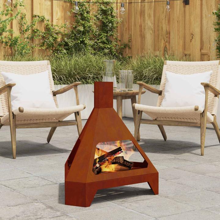 Produktbild vidaXL Holzfeuerstelle