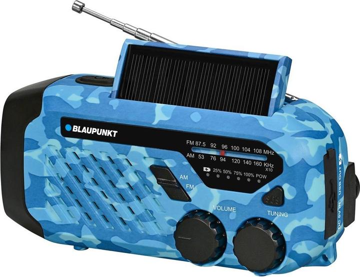 Produktbild Blaupunkt Radio alarmowe ER10BC blue camo (AM)