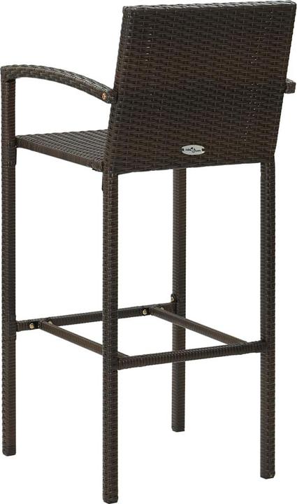 Actual product image vidaXL Bar-Set (100 x 60.50 x 110.50 cm)