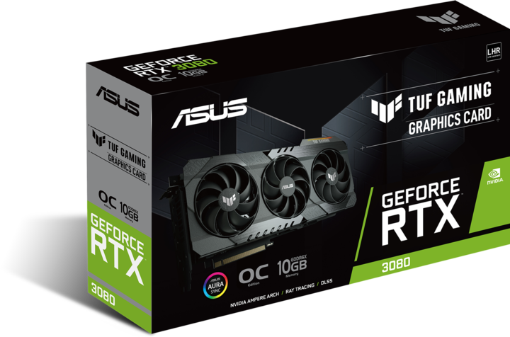 Produktbild ASUS TUF Gaming GeForce RTX 3080 V2 OC edition (10 GB)