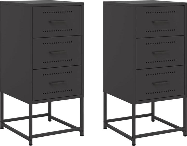 Produktbild vidaXL Nachttisch (36 x 39 x 78 cm)