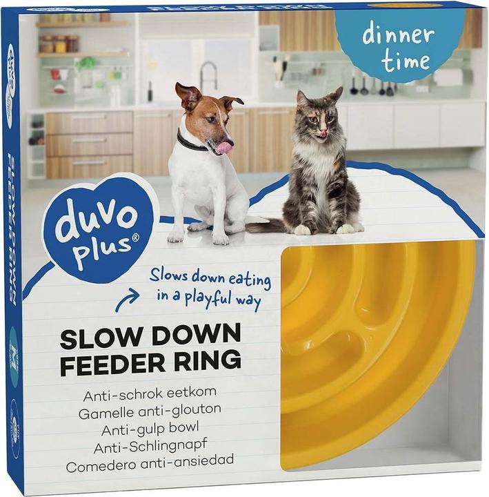 Produktbild Duvoplus Fressnapf für Hund und Katze anti-schlinger Ring (60 cl)