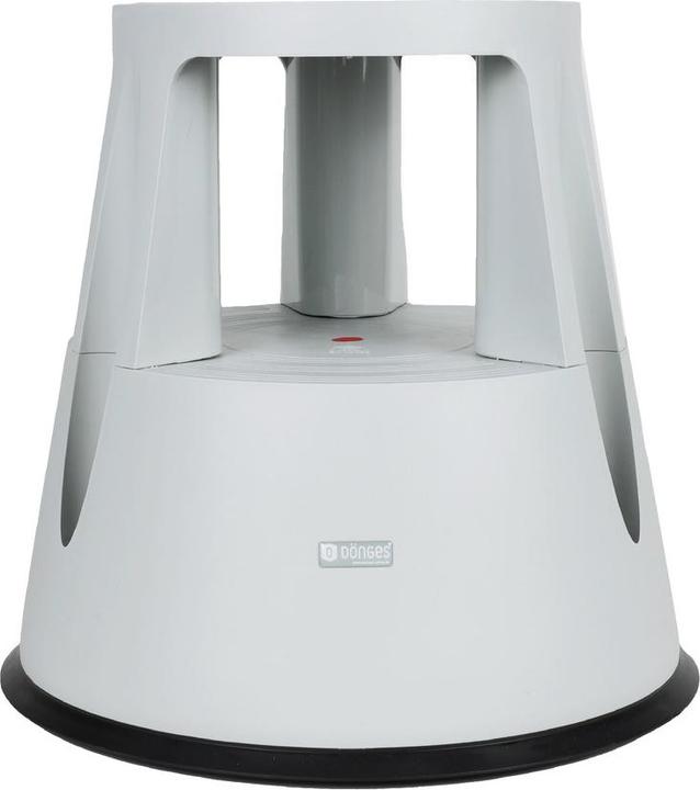 Actual product image Dönges Roller stool, grey, RAL 7035 (grey) (Stile, 43.30 cm)