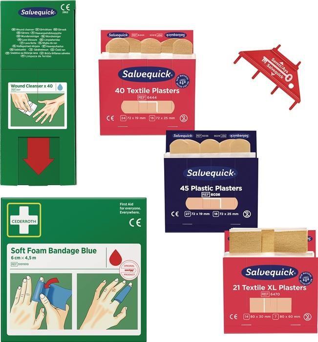 Produktbild Cederroth Nachfüllpaket für Wundpflege-Dispenser (Erste Hilfe Set Zubehör)