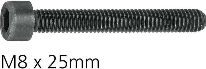 BRW Vis à tête cylindrique M8 x 25 paquet de 25 pces (25 Vis par pièce)
