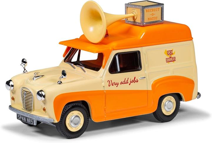Produktbild Corgi Wallace & Gromit Austin A35 Van Collection - Cheese Please! Top Bun Spick & Spanmobile