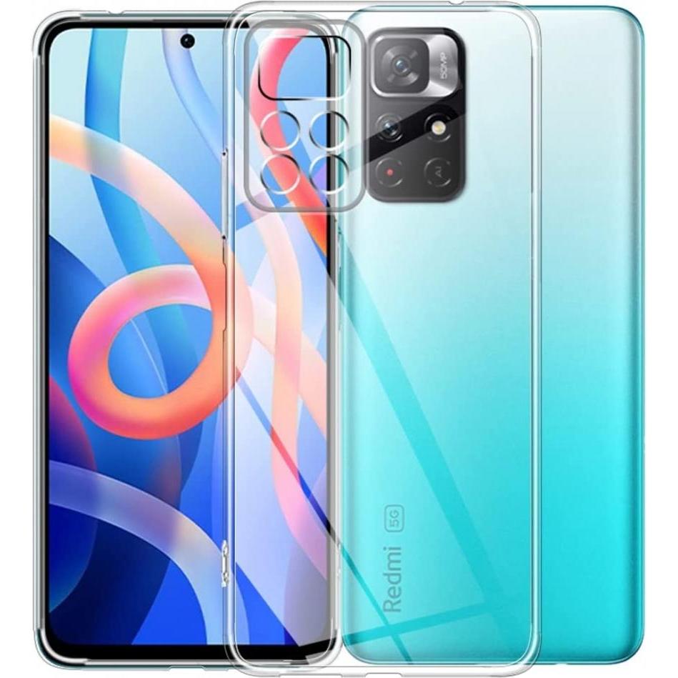 Thumbnail - Screenguard Xiaomi Redmi Note 11 Flexible TPU Clear Case (Xiaomi Redmi Note 11), Smartphone Hülle, Transparent