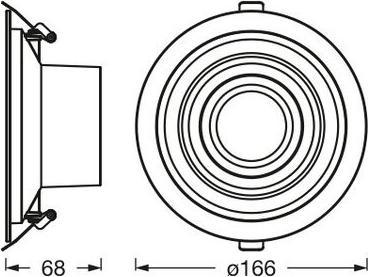 Produktbild Ledvance Decor Filament Downlight (600 lm)