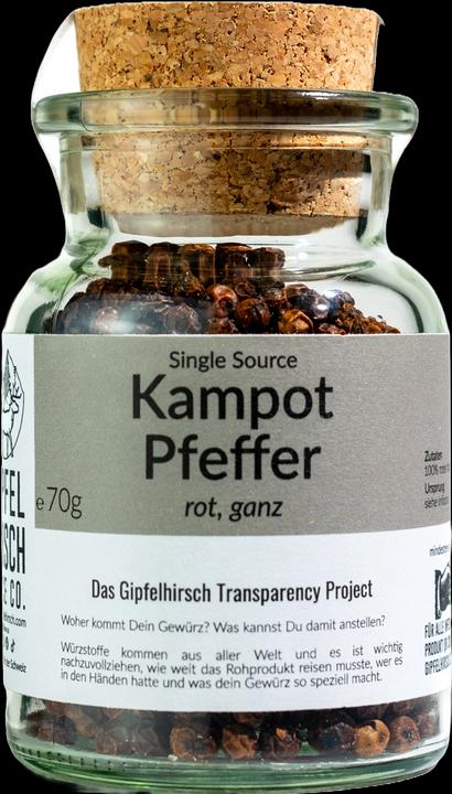 Produktbild Gipfelhirsch Kampot Pfeffer (80 g)
