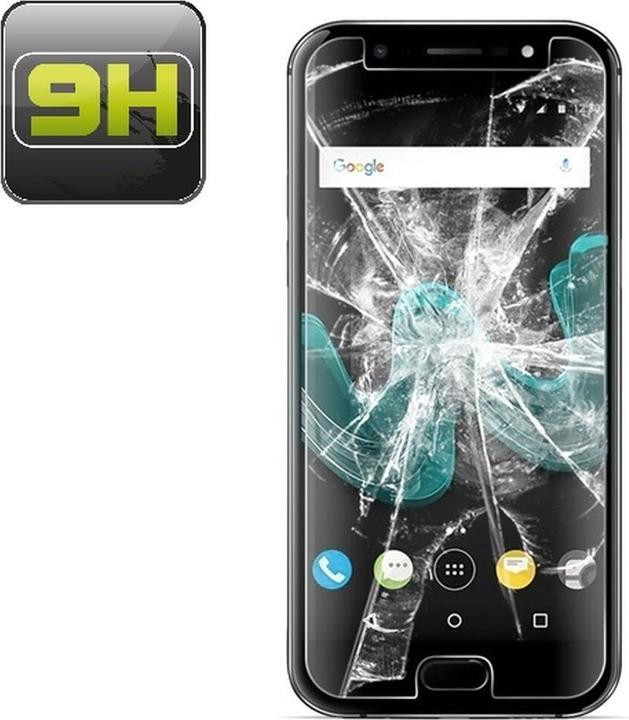 Produktbild Protectorking 1x echtes Tempered 9H Panzerhartglas 3D KLAR (1 Stück, Wiko WIM)