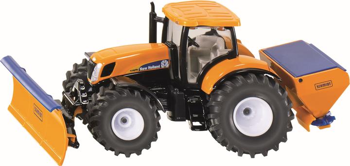 Actual product image Siku Tractor with clearing blade and spreader