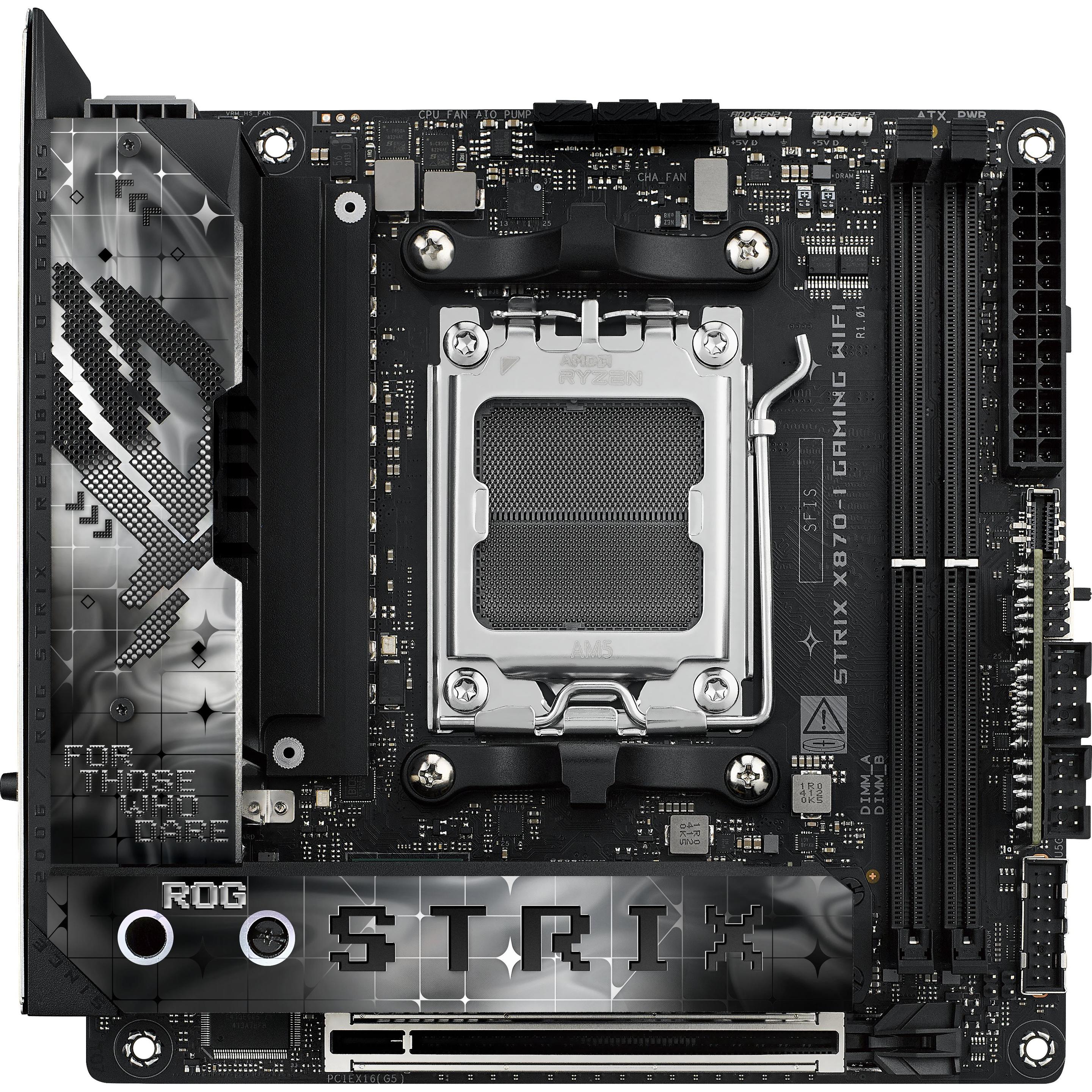 ASUS ROG STRIX X870-I GAMING WIFI (AM5, AMD X870, Mini-ITX), Mainboard