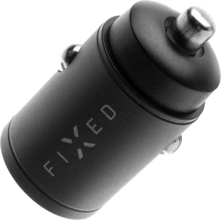 Actual product image Fixed USB-C/USB Car Charger 30W, Black