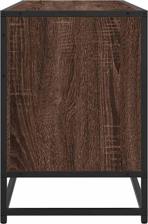 Produktbild VidaXL TV Schrank Lowboard Fernsehschrank Fernsehtisch Braun Eichen-Optik (100 x 35 x 50 cm)