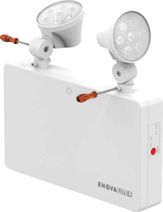 Produktbild Enovalite LED-Fluchtwegleuchte, 3 W, Twin-Spot, Wandmontage