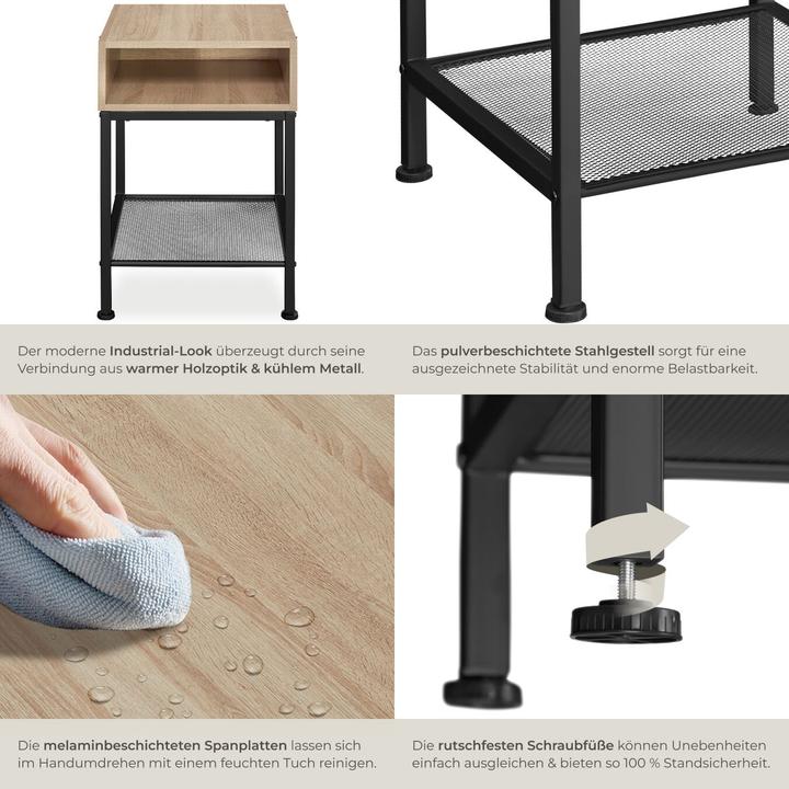 Produktbild tectake Harlow (40.5 x 40.5 x 52.5 cm)