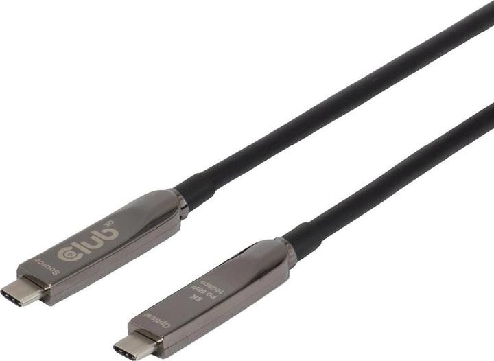 Immagine prodotto Club 3D Club3D USB-C AOC-Kabel 8K/ 10Gbps/ 60W 15m St/St (15 m, USB 3.2 Gen 2, 60 W)