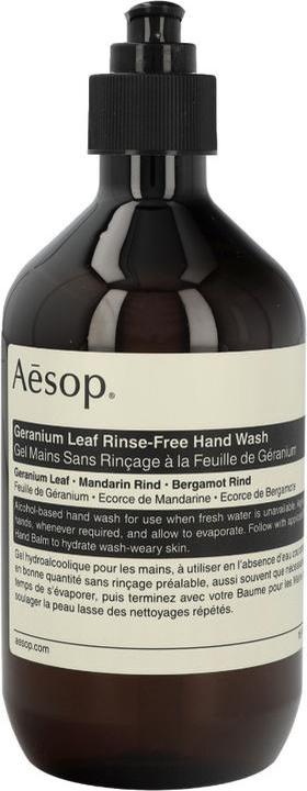 Productafbeelding Aesop Geraniumblad handwasmiddel zonder spoelen (Vloeibare zeep, 500 ml)