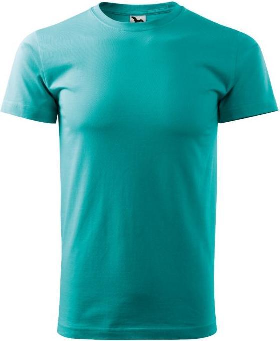 Actual product image Malfini Basic M T-shirt MLI-12919 emerald (L)