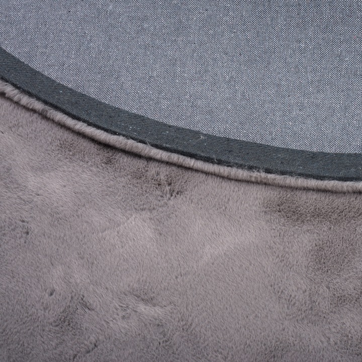 Produktbild Pergamon Luxus Super Soft Fellteppich Plush Rund (Ø 160 cm)