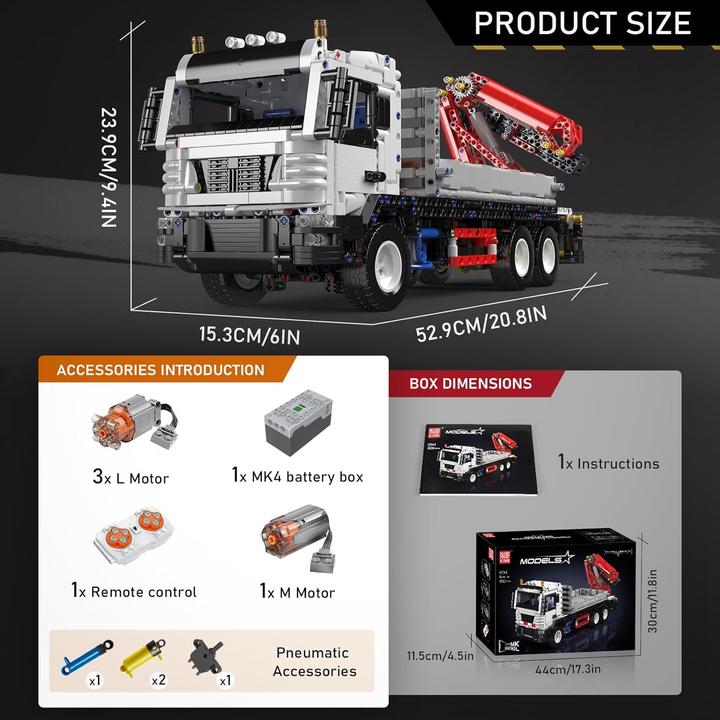 Image du produit Mould King Camion-grue