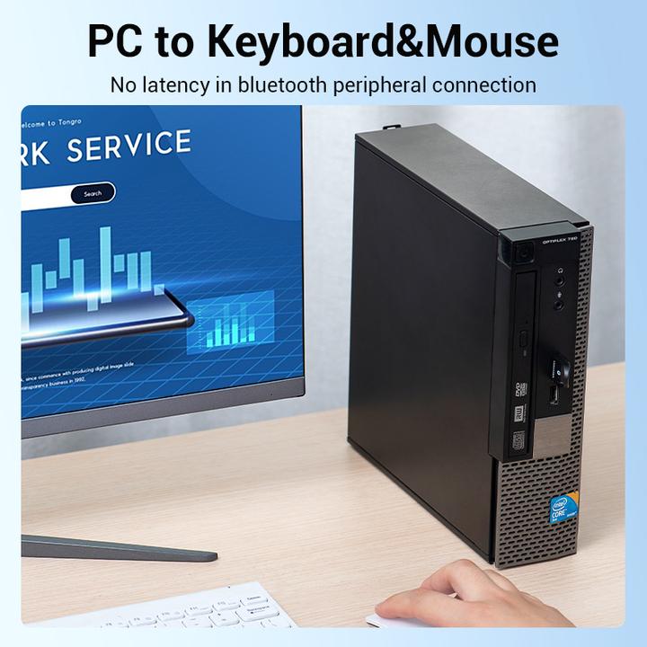 Immagine prodotto Vention Adattatore USB Bluetooth CDSW0 5.0 Bianco (Trasmettitore e ricevitore)