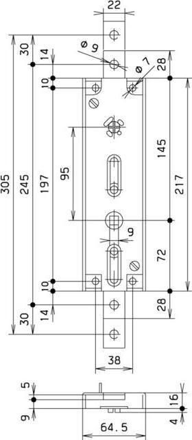 Image du produit MSL Garagentorschlösser (Cylindre externe)