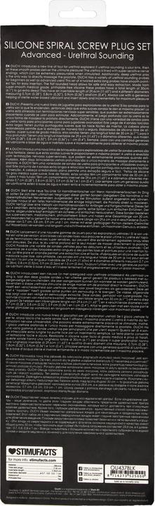 Produktbild Ouch! Silicone Spiral Screw Plug Set Advanced
