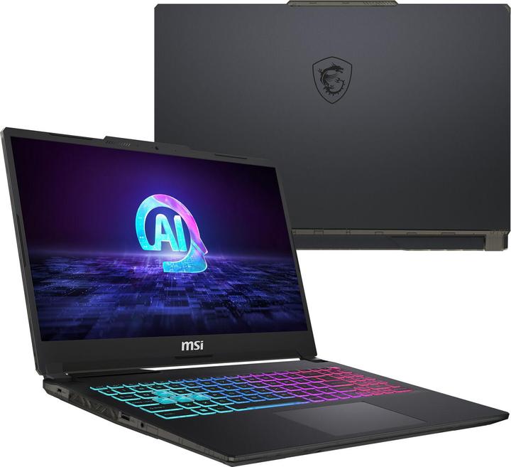 Actual product image MSI Cyborg 15 AI A1VF-033 Translucent Black (15.60", 1000 GB, 16 GB, DE, Intel Core Ultra 7 155H)