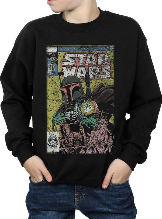 Produktbild Star Wars Boba Fett Comic Sweatshirt Jungen (128)