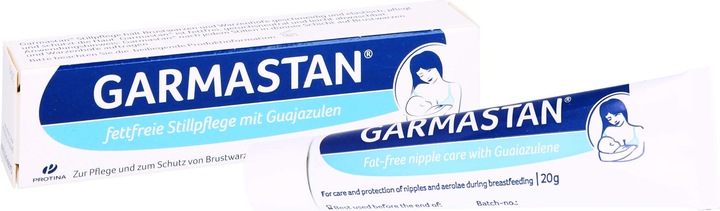 Actual product image Protina Garmastan fat-free breastfeeding care with guaiazulene, 20 g ointment
