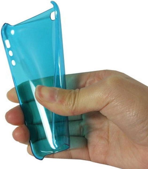 Produktbild König Design Schutzhülle Hard Case Hülle für Handy iPhone 4 & 4S Blau (Apple iPhone 4, LG G4s)
