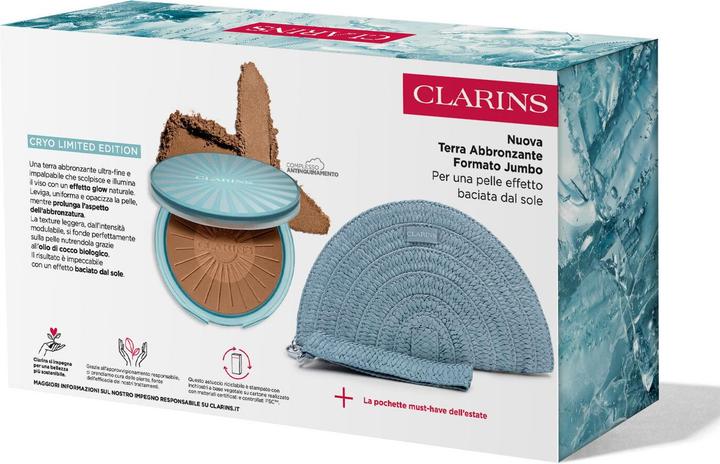 Image du produit Clarins Terra Ever Bronzing Compact Powder Jumbo (Contour, 17 g)